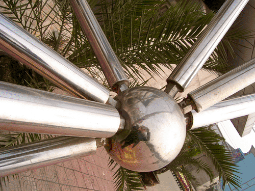 黄石不锈钢螺栓球网架